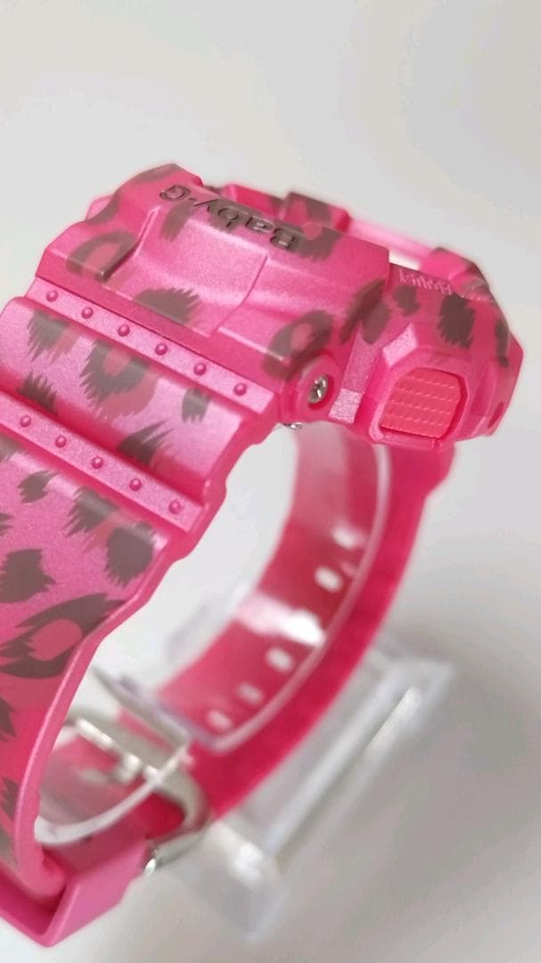 CASIO BABY-G BA‑110LP‑4AJF 腕時計 ピンク レオパード