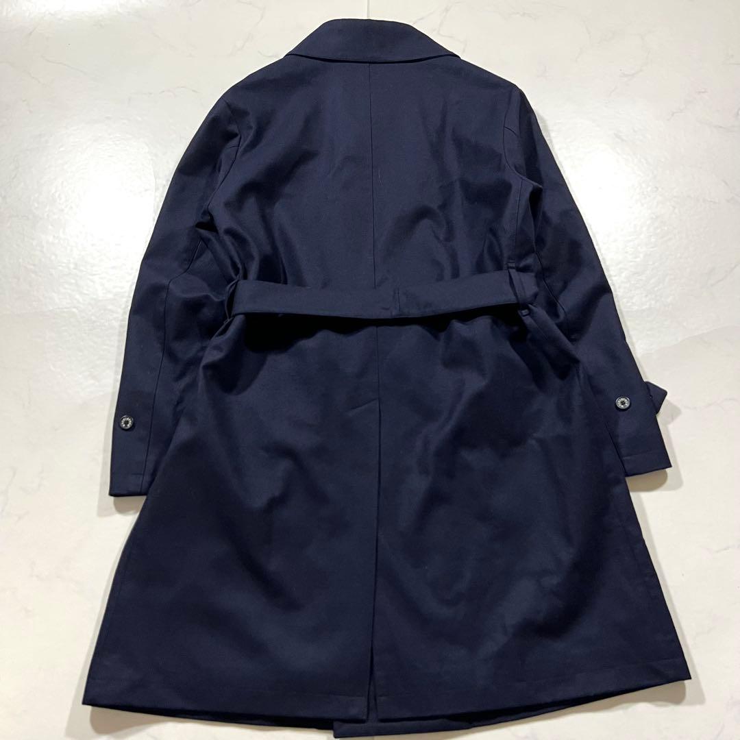 美品 マッキントッシュ ロロピアーナ ウール ダブル トレンチコート 42 XL