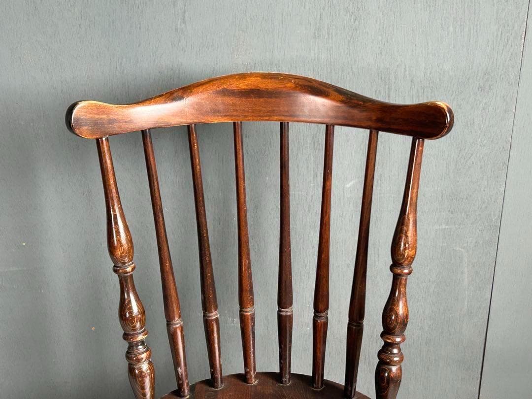 希少　アイエフ家具　ウィンザーチェア　スポークチェア　ヴィンテージチェア　IZ