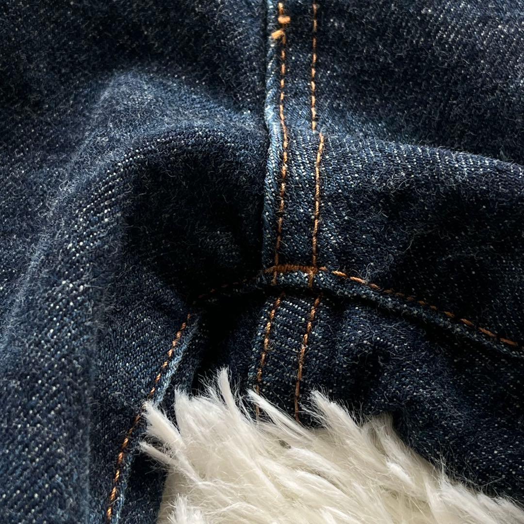 MOUSSY MVS FLARE one wash 革パッチ 25