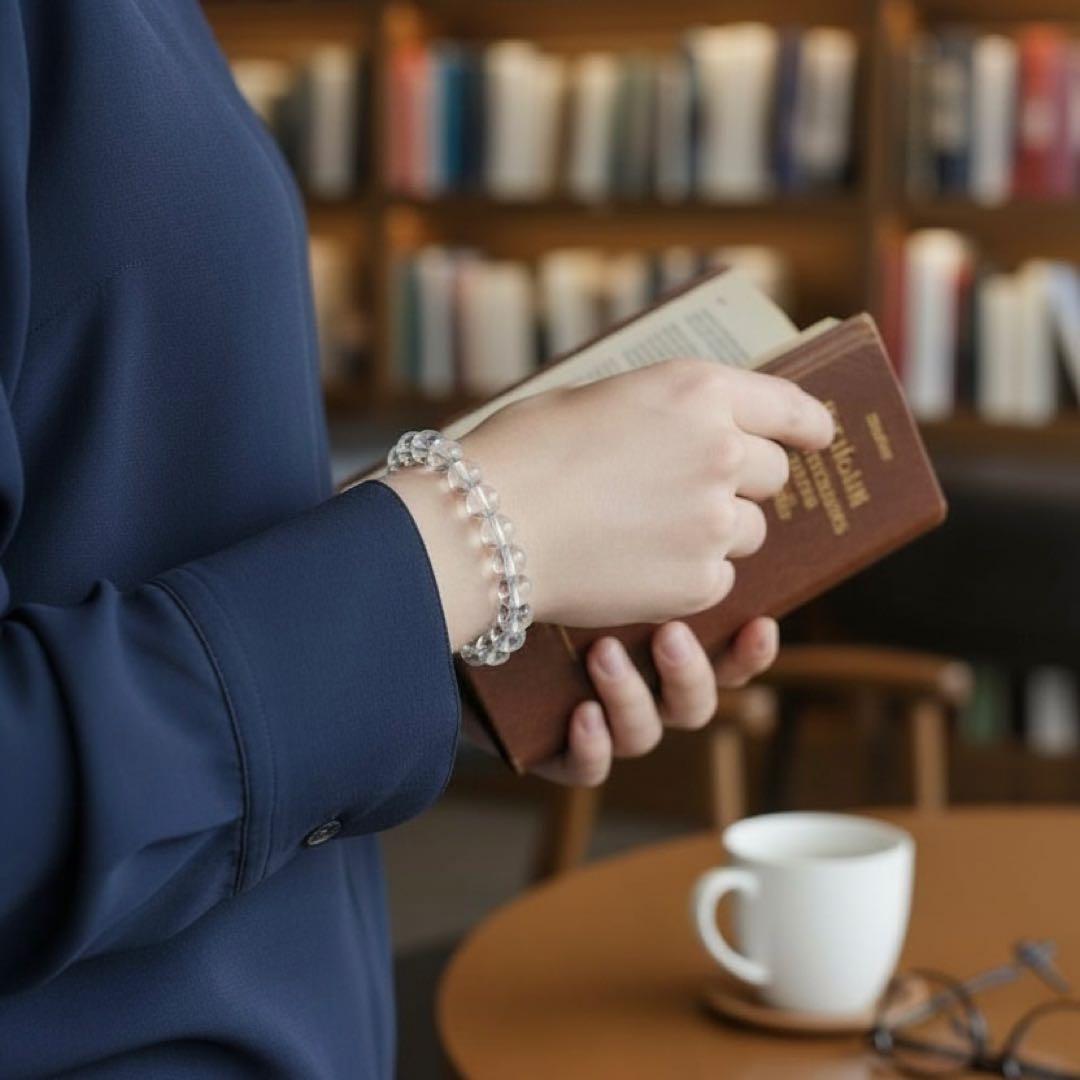 マニカランヒマラヤ水晶✨スペシャルブレス8ミリ