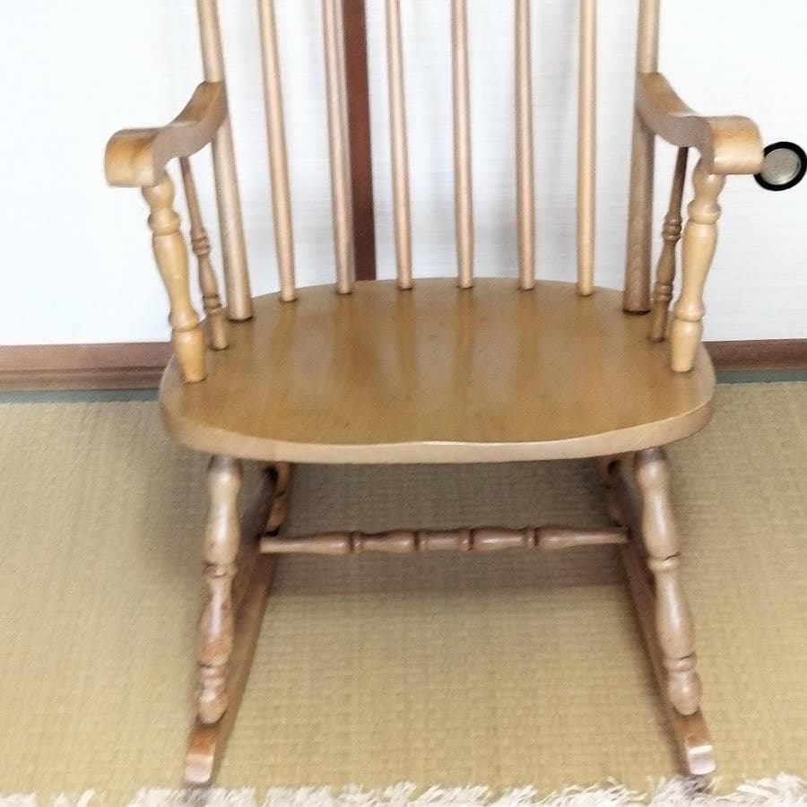 柏木工 ロッキングチェア 　昭和レトロ　ビンテージ　木製