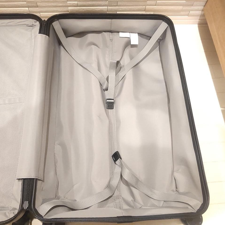 ★カギ付★ 無印良品 スーツケース 75L ストッパー付 MUJI ベージュ