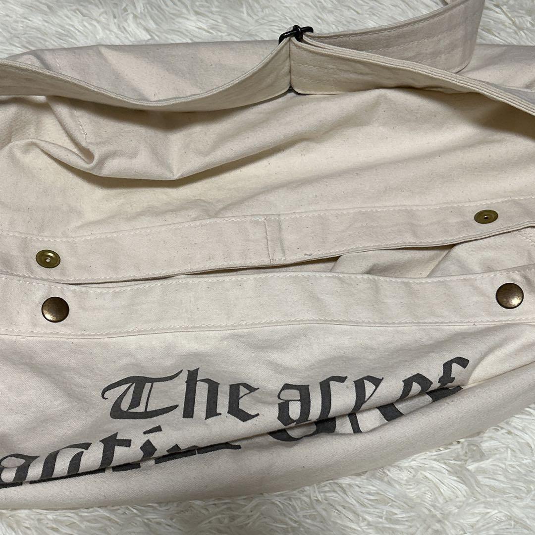 BELAFONTE ニュースペーパーバッグUSA製 ショルダーバッグ キャンバス