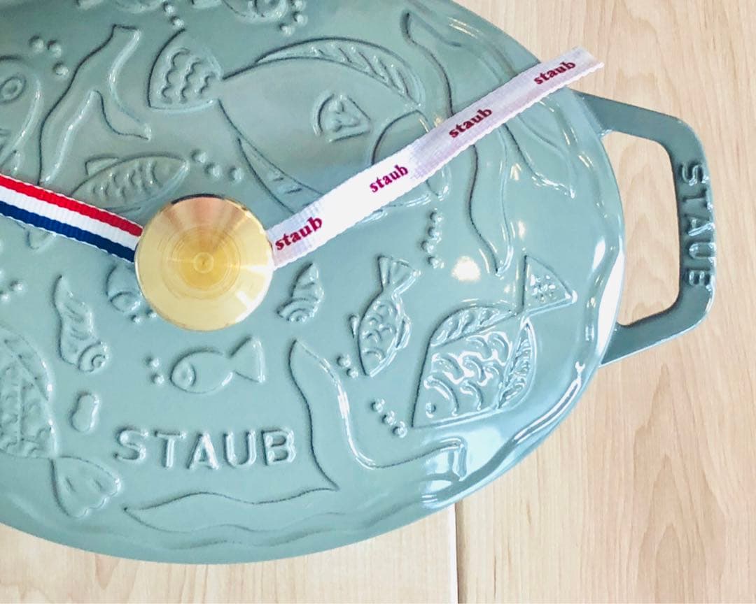 STAUB×minä perhonen ココット　オーシャン　オーバル 23cm