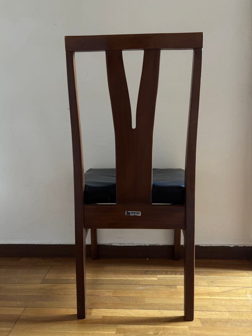 マルニ 木製 ダイニングチェア 椅子 古家具 古民家