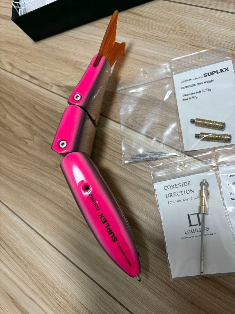 ローレス　SUPLEX コアサイド　美品　予備パーツ付き