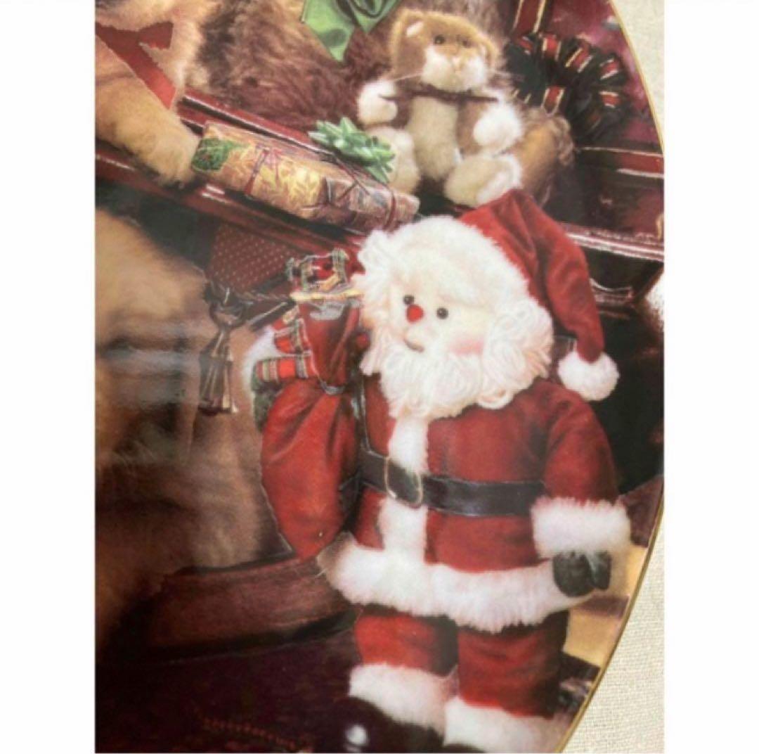 ロイヤルドルトン【Christmas Cheer】仔犬1995 Xmasプレート