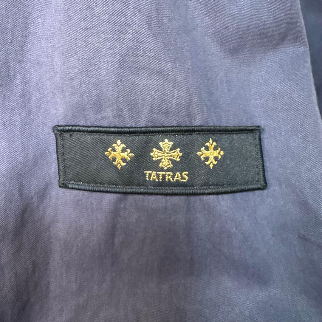 ▼TATRAS タトラス▼別注マウンテンパーカー▼美品 定価7.9万円▼ネイビー