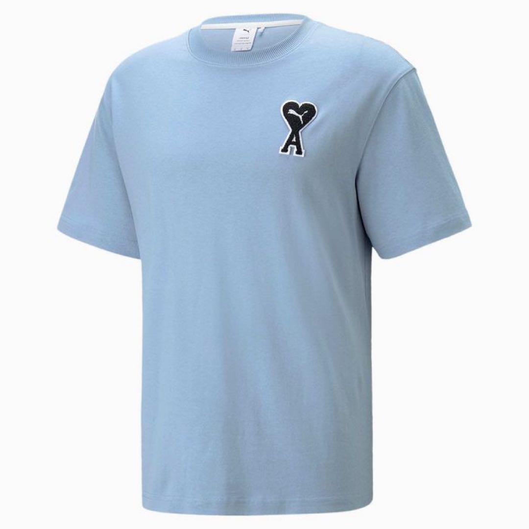 AMI x PUMA半袖T ロゴ シャツ