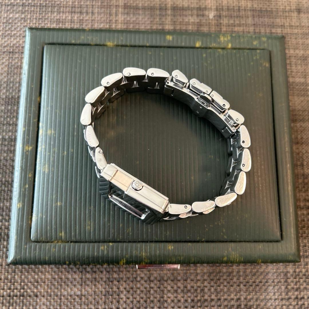 GUCCI 3600M メンズ腕時計 Gロゴスクエア クォーツ 中古