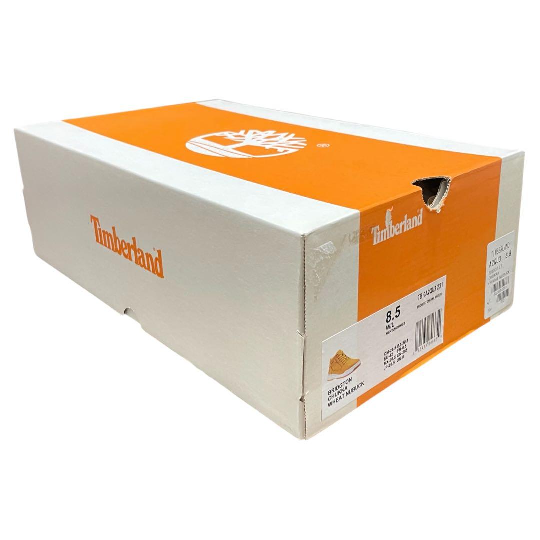 【新品】26.5cm ティンバーランド ブリッジトン レザー チャッカ ウィート