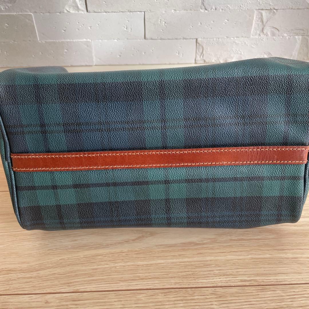 〈POLO RALPHLAUREN〉ミニボストンバッグ チェック