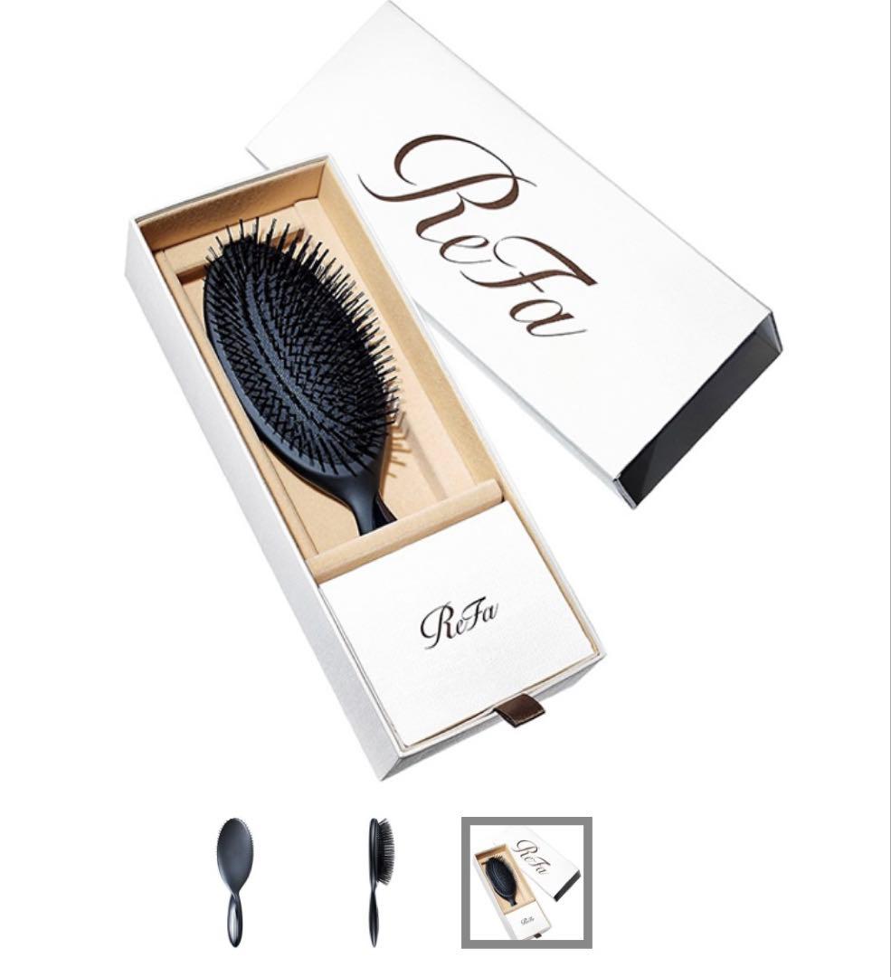 ReFa ブラックヘアブラシ + コーム定価28800円！