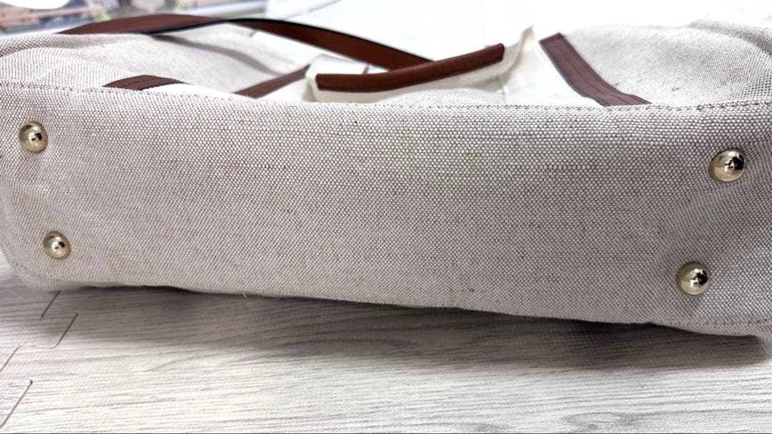 Chloé キャンバス トートバッグ　マザーズバッグ