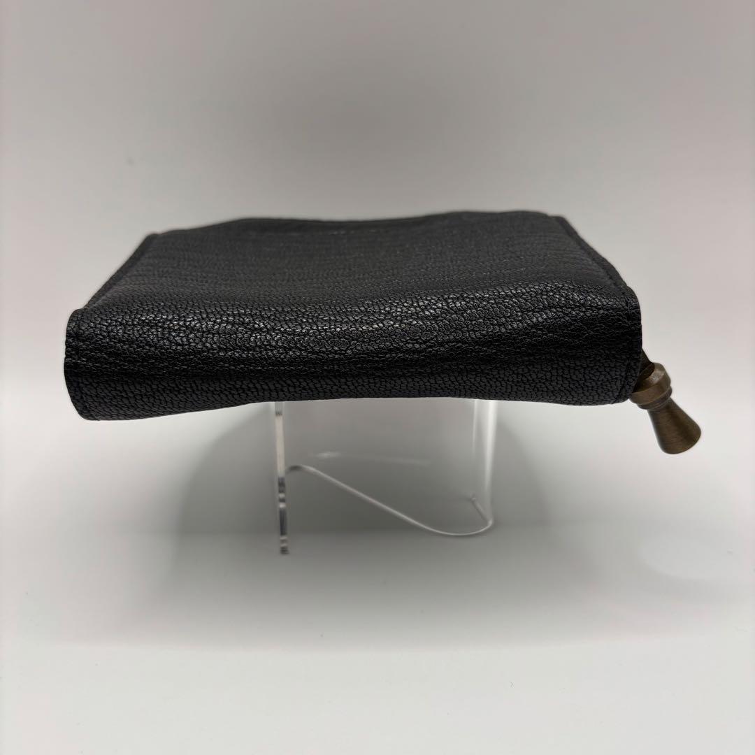 美品　POSTALCO ケトルジッパーウォレット　コンパクトウォレット　ブラック