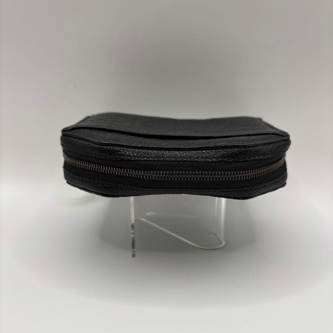 美品　POSTALCO ケトルジッパーウォレット　コンパクトウォレット　ブラック