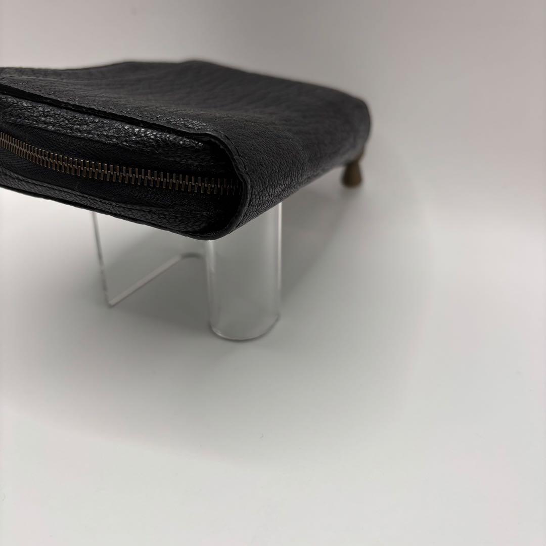 美品　POSTALCO ケトルジッパーウォレット　コンパクトウォレット　ブラック