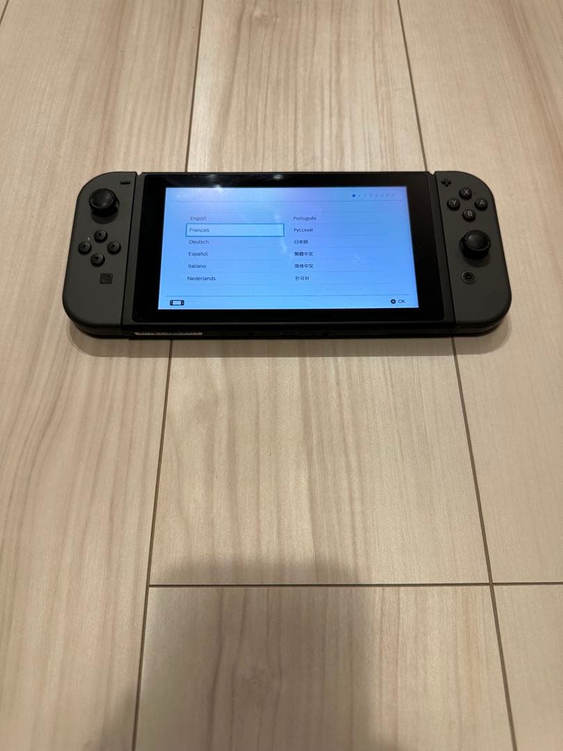 Nintendo Switch Joy-Con L R グレー　本体