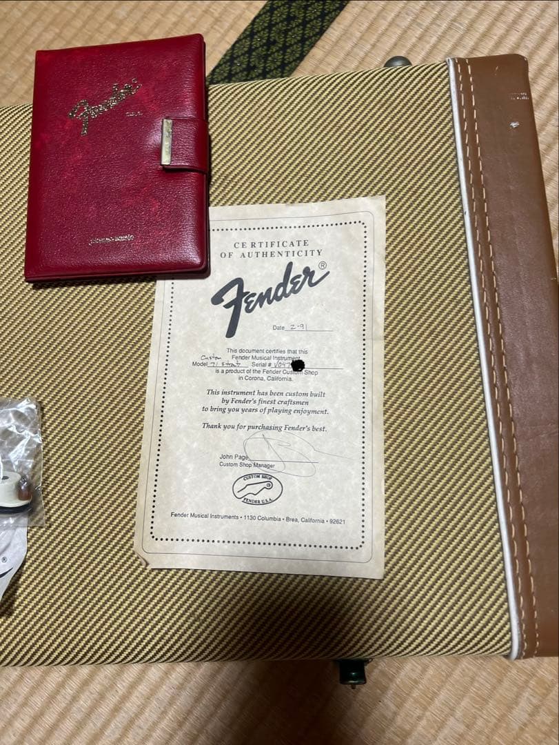 Fender Stratocaster カスタムショップ　最初期　1991年製