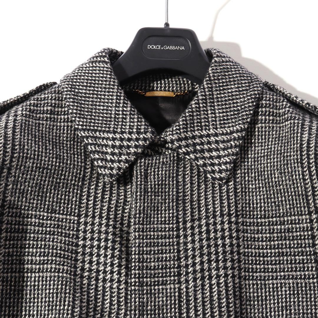 ドルチェ＆ガッバーナ D&G ステンカラー コート 秋冬 グレー 46 M〜L