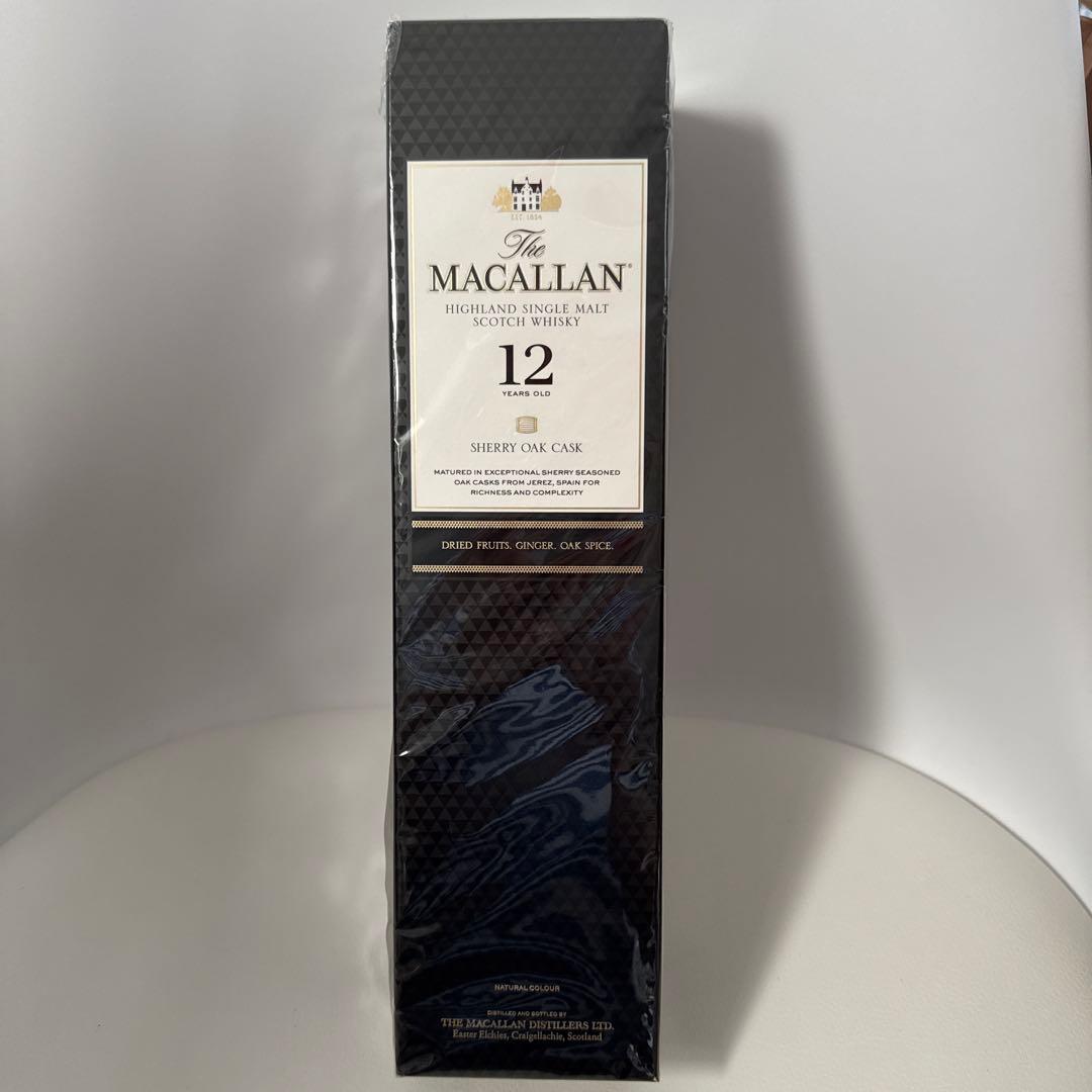 The Macallan 12年 シェリーオークカスク 700ml