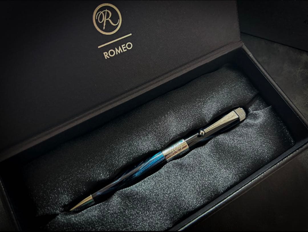 Romeo No.3 イタリアンブルー 細軸　伊東屋ロメオ