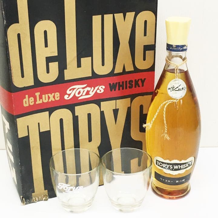 未開栓/サントリー/トリス/デルクス/ウイスキ/グラス/720ml37%/a32