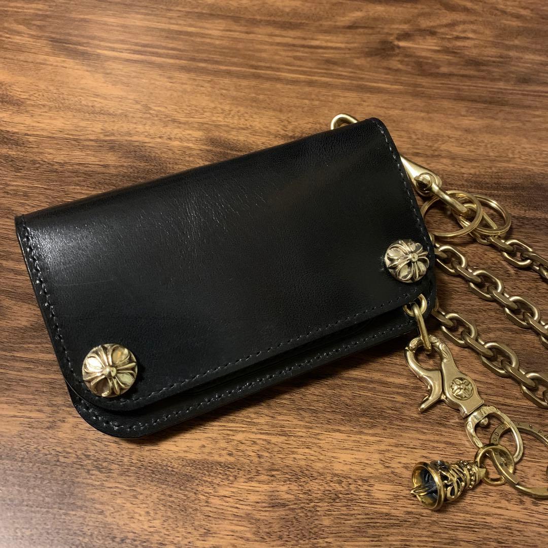 トラッカーウォレット　ミドル　CA008 昭南多脂ベンズ　グレージング