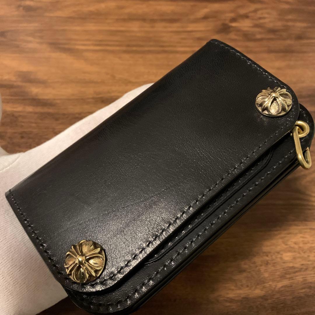 トラッカーウォレット　ミドル　CA008 昭南多脂ベンズ　グレージング