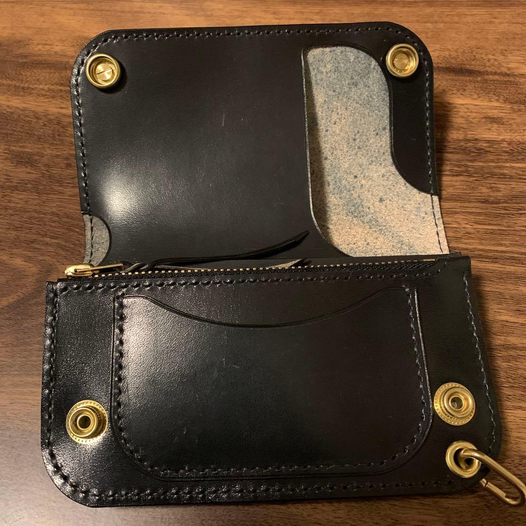 トラッカーウォレット　ミドル　CA008 昭南多脂ベンズ　グレージング