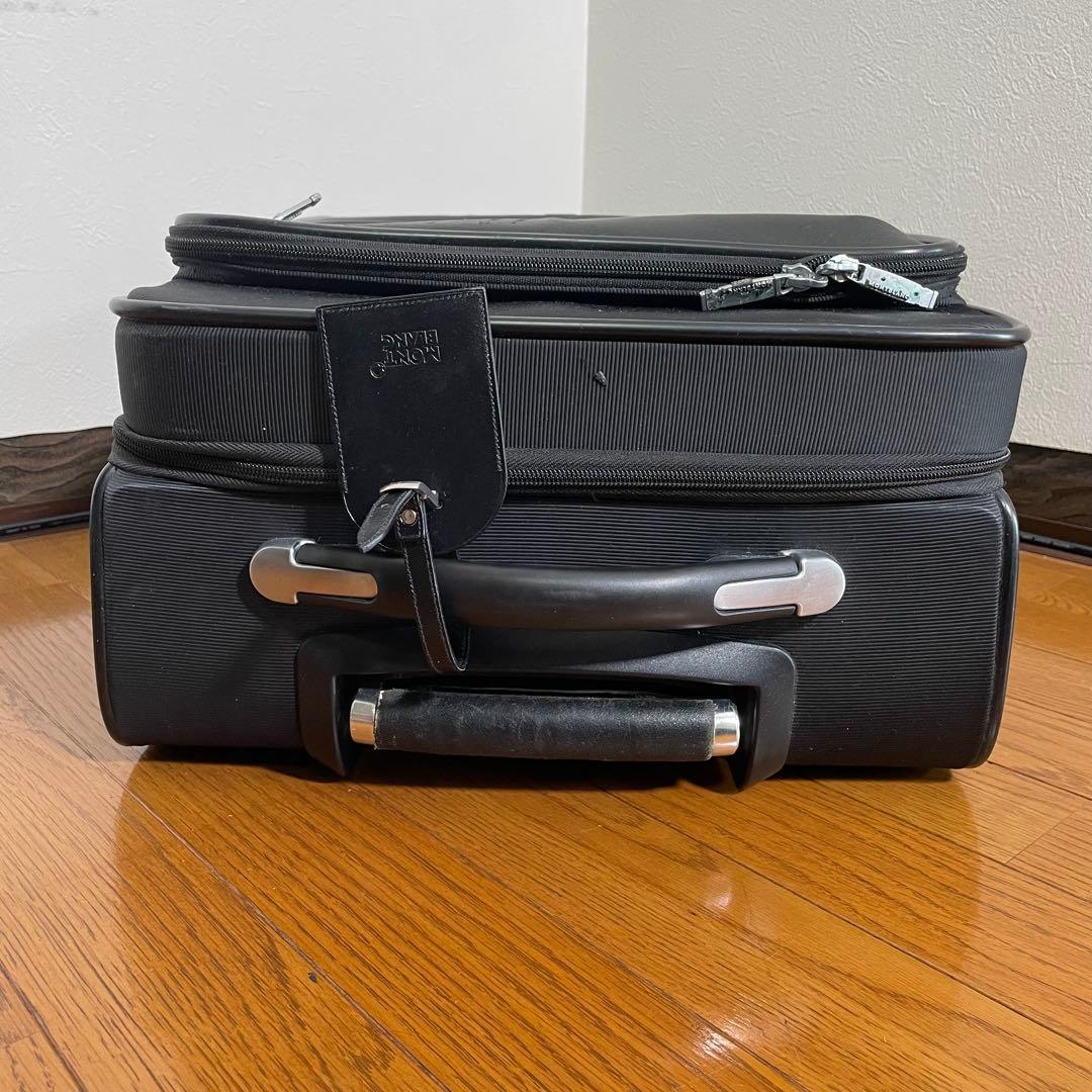 MONTBLANC モンブラン スーツケース キャリーケース 2輪 ブラック 黒