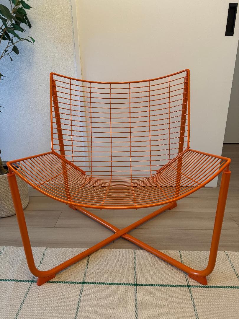 IKEA SKÅLBODA スコールボダ パーソナルチェア オレンジ