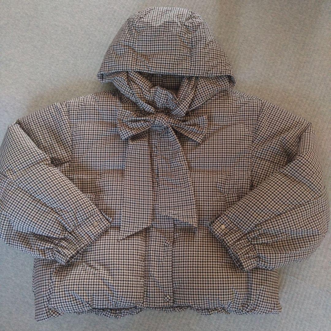 LILY BROWN recycleリボンダウン　CHECK