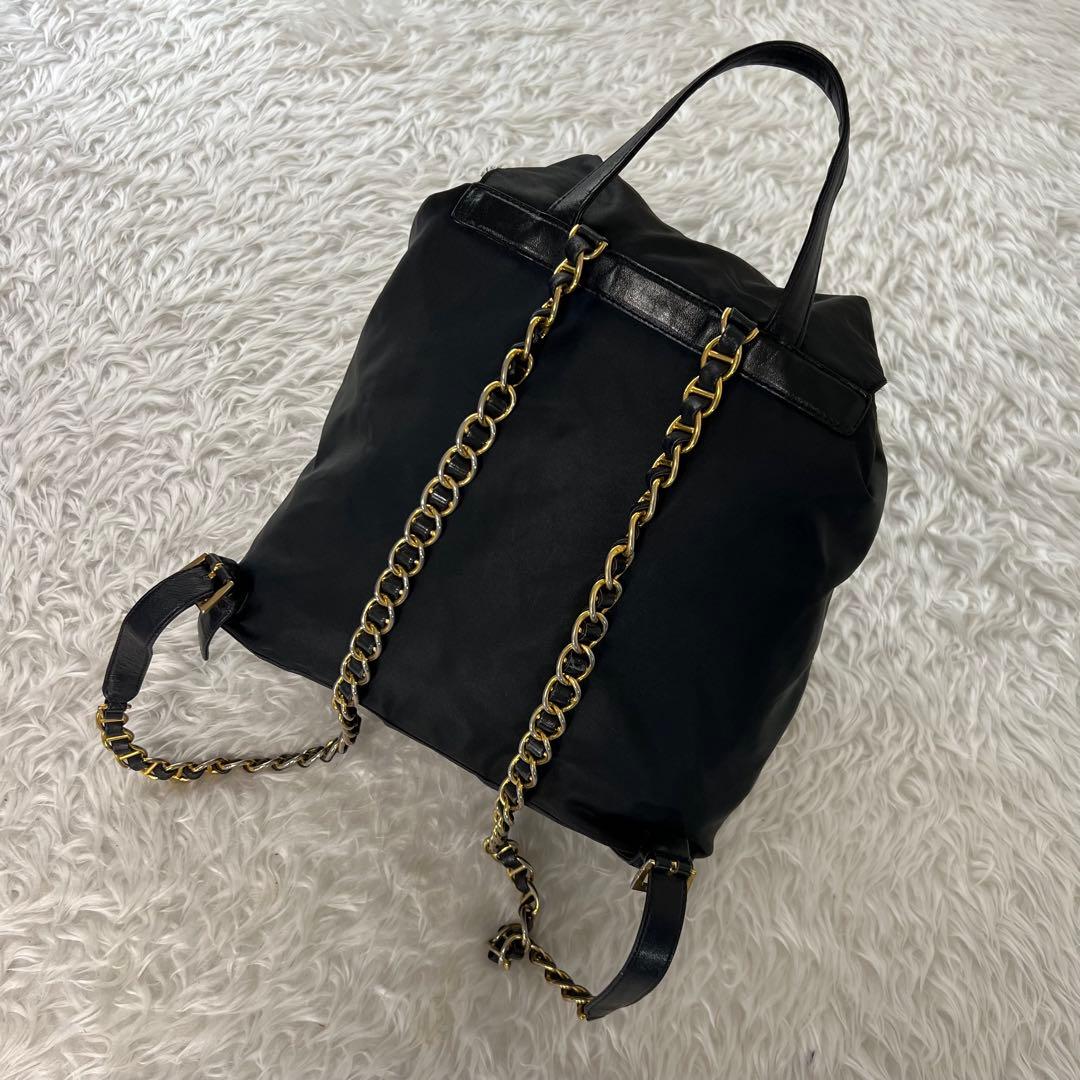 プラダ PRADA レディース チェーンショルダー リュック バックパック