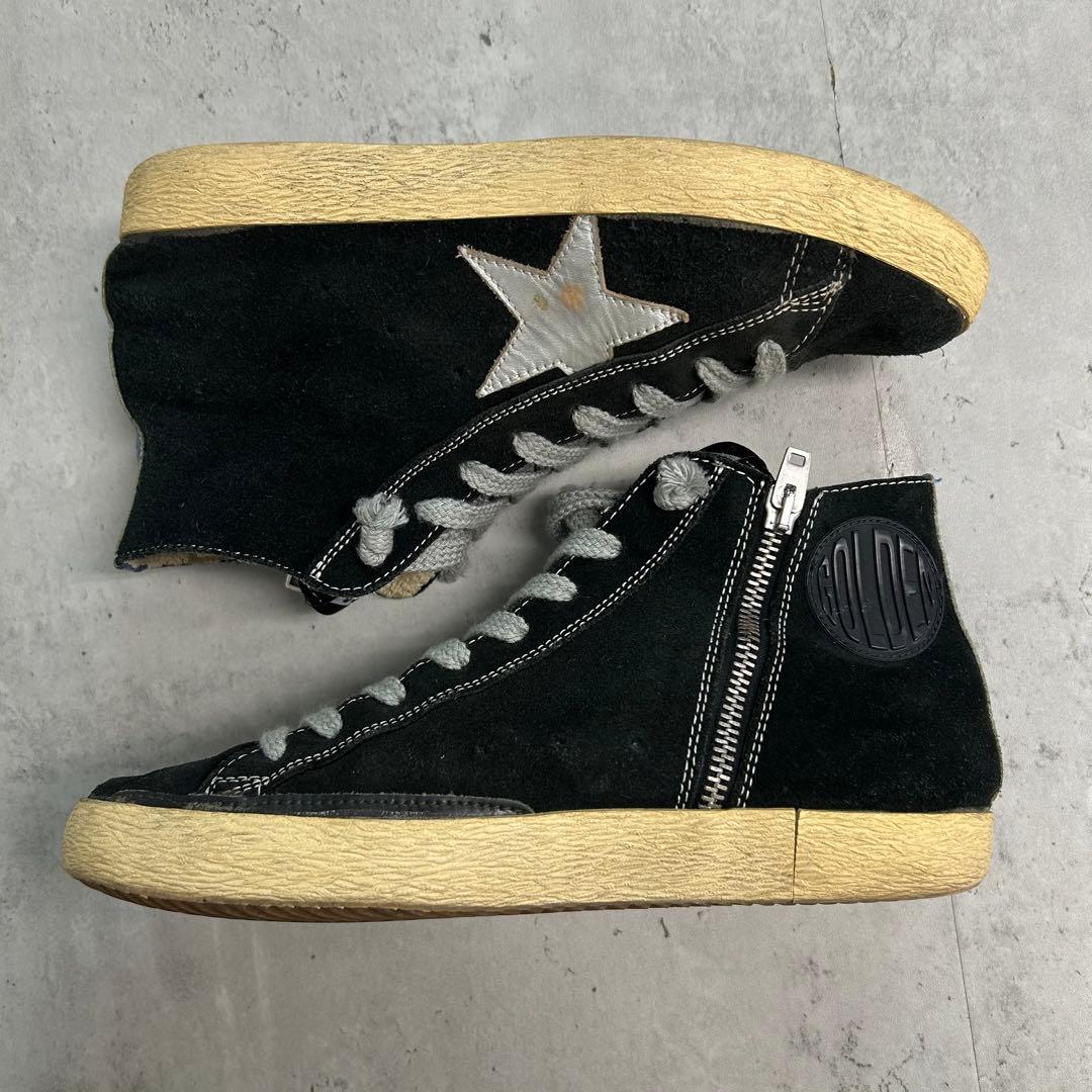 GOLDEN  Francy USED加工 スウェード ハイカット