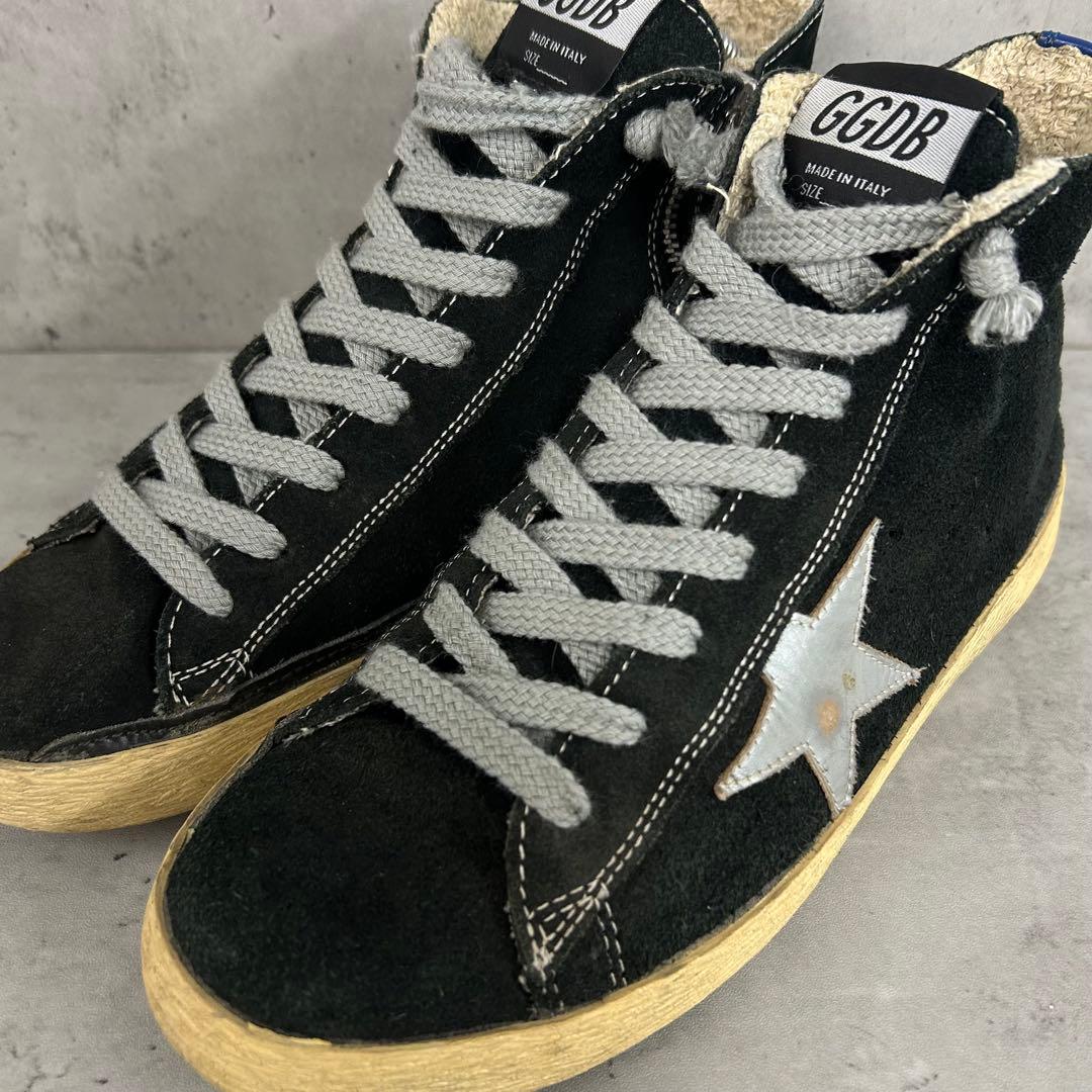 GOLDEN  Francy USED加工 スウェード ハイカット