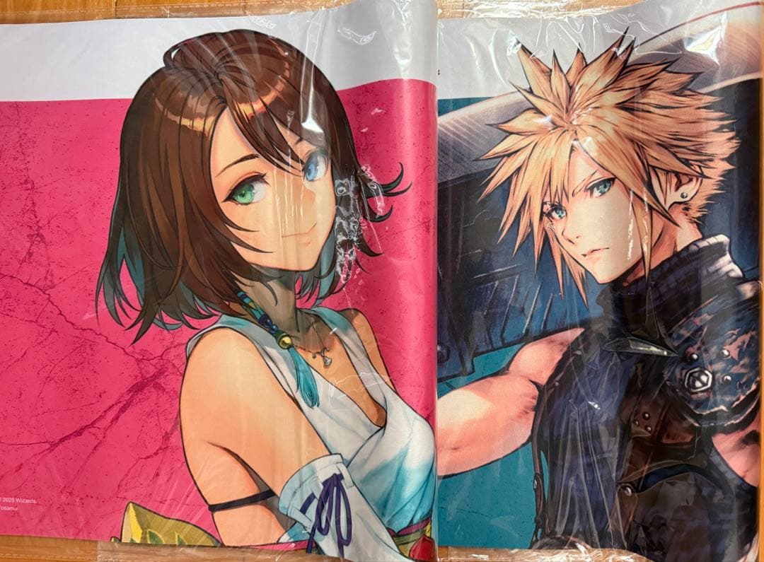 FF MTG プレイマット クラウド ユウナ セット スピラの希望