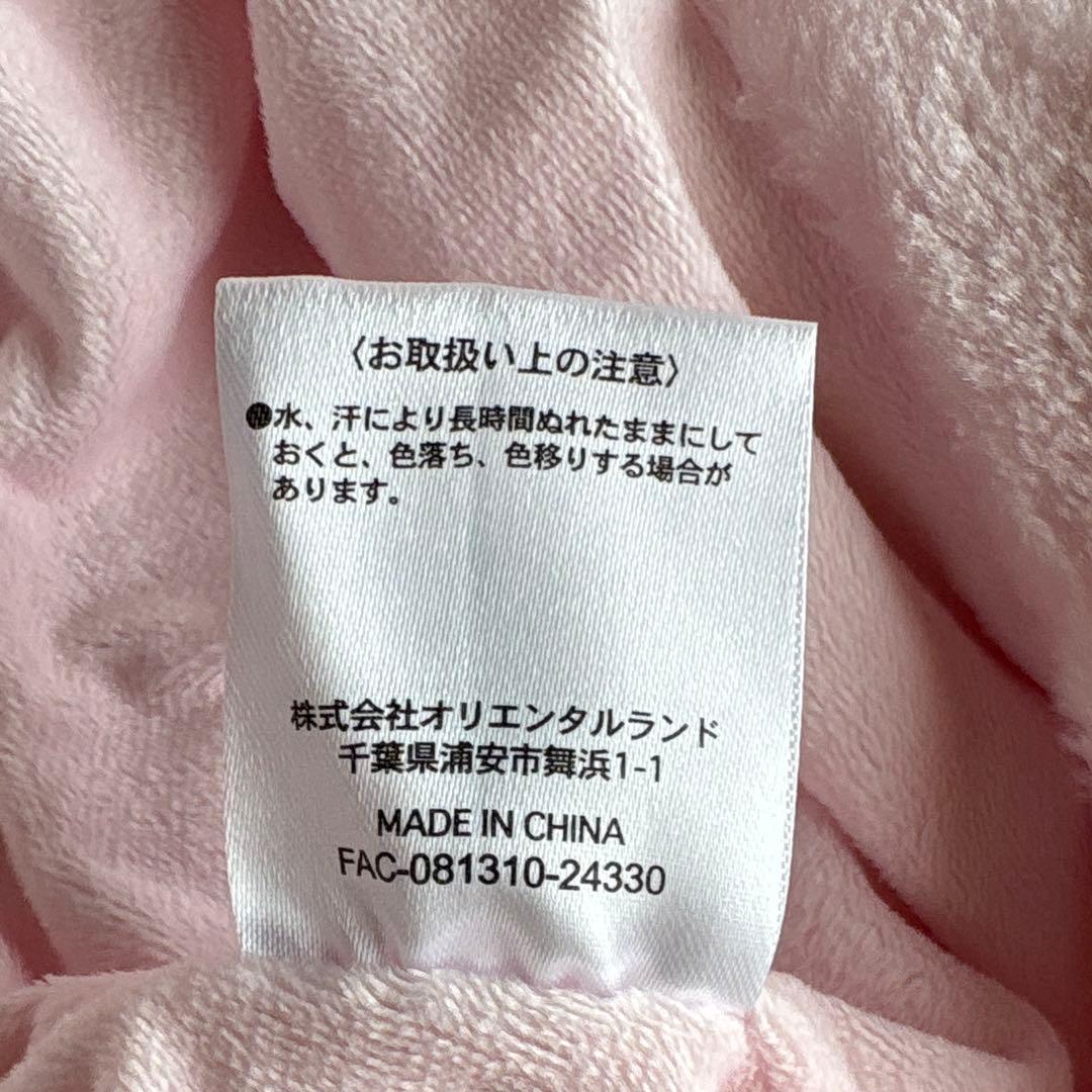 Disney ミッキーマウス　マフラーキャップ　ピンク