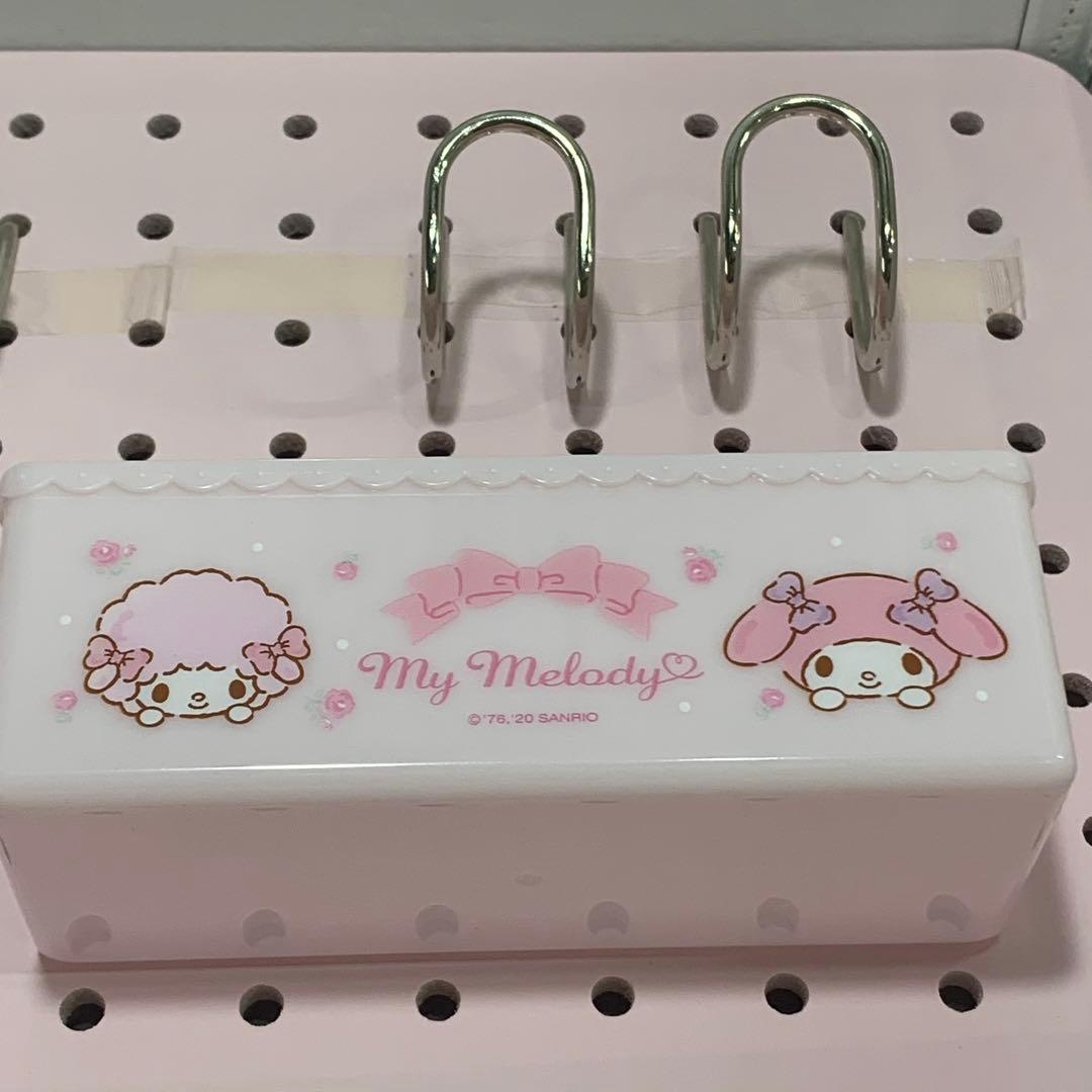 マイメロディー　有孔ボード フック付き