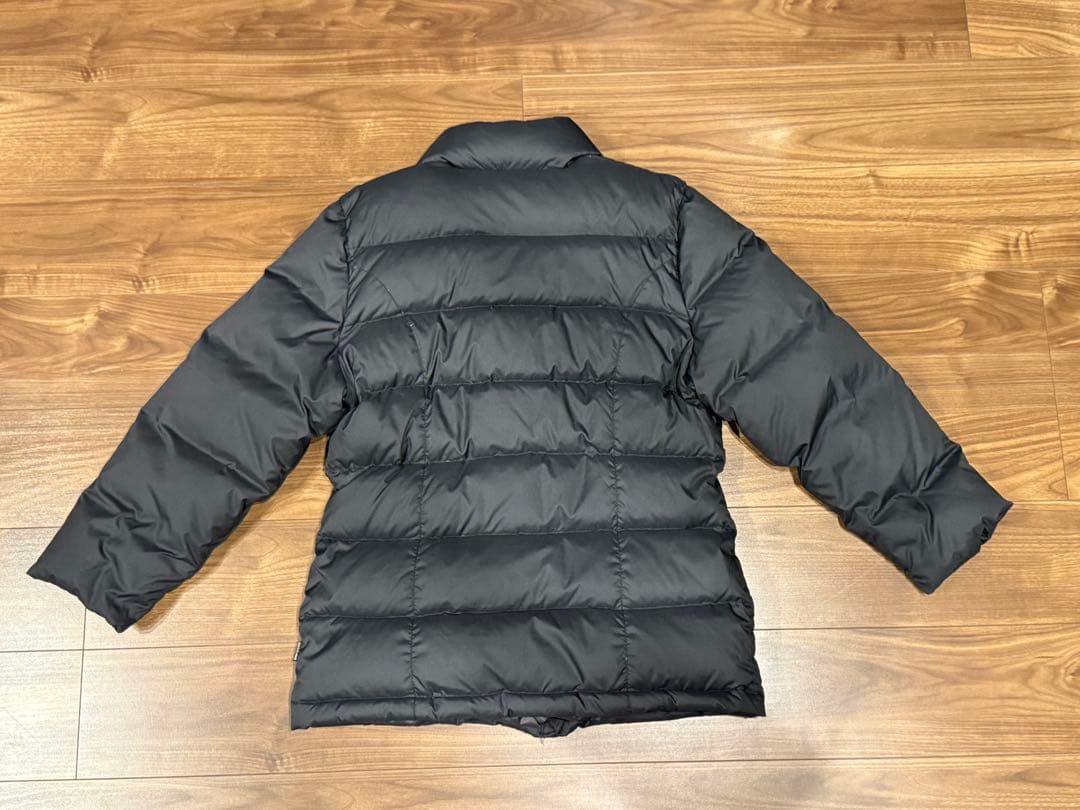 MONCLER ブラック ダウンジャケット 42 レディース