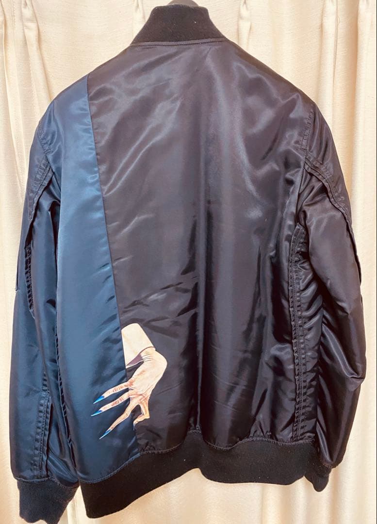 美品。アンダーカバーDハンド切り替えボンバージャケット