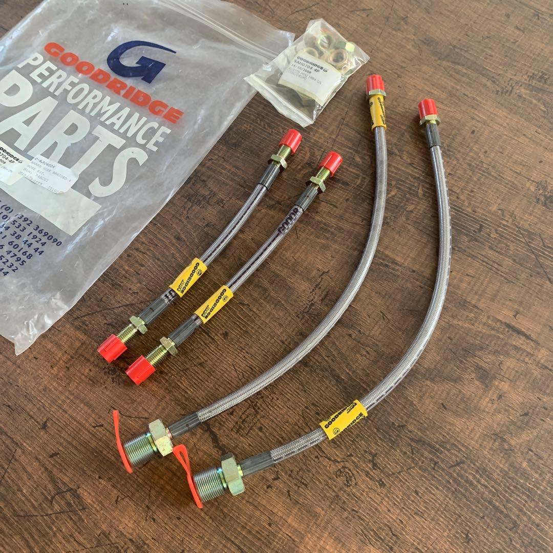 【最終値下げ】クラシックミニGOODRIDGE ステンメッシュブレーキホース