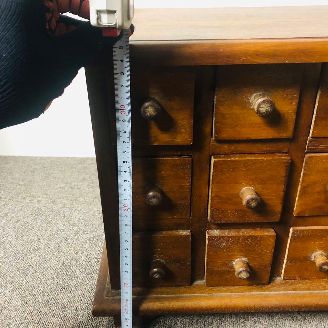 E69骨董品✨薬箪笥 アンティーク骨董 ビンテージ キャビネット 薬箱