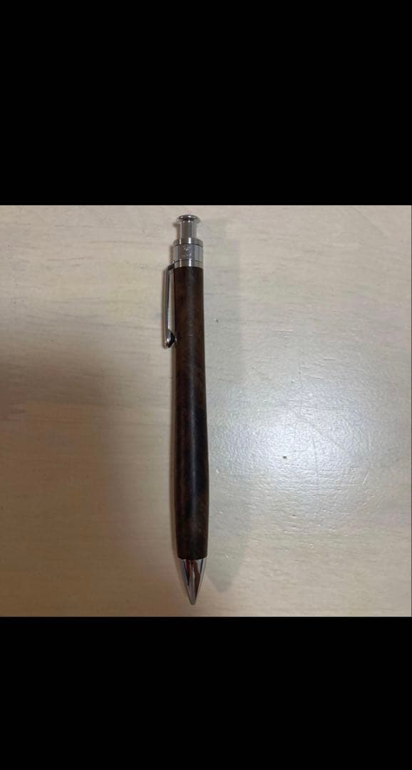 工房せつ　木製シャープペンシル　クロウウォールナット　固定式口金付き