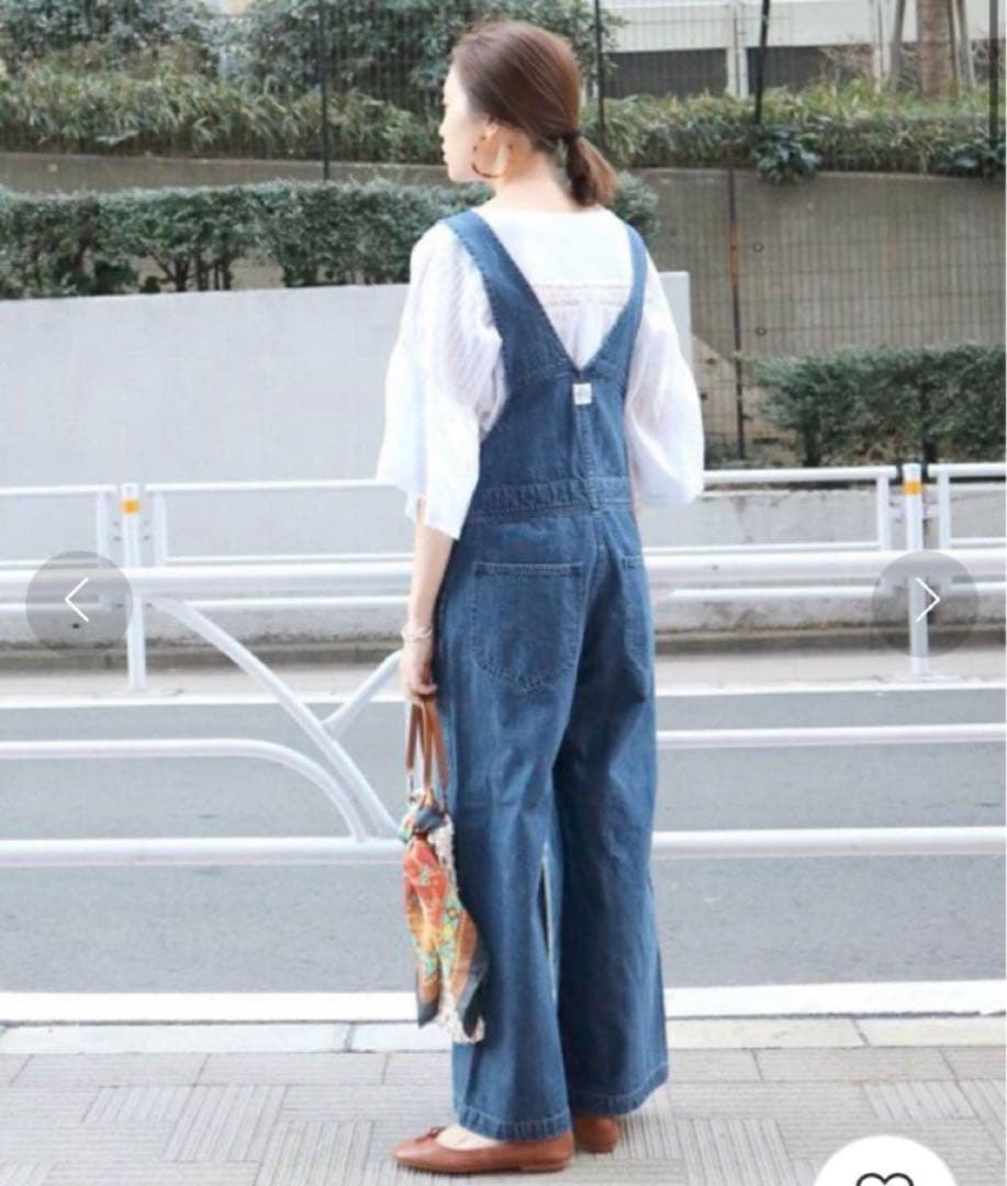 LEE×CLUEL×SLOBE 別注 デニムサロペット オーバーオール M