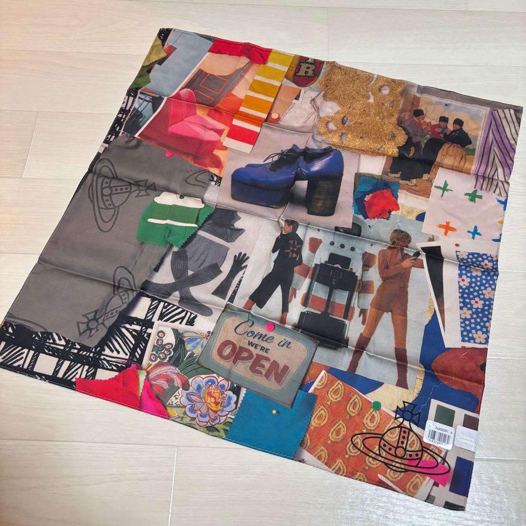 希少 新品未使用 スカーフ Vivienne Westwood ムードボード