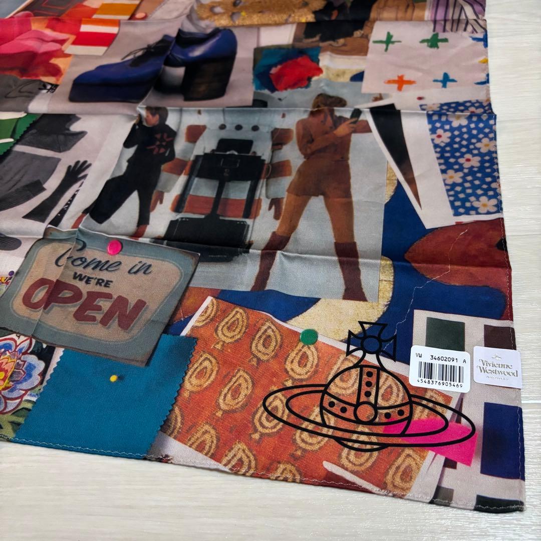 希少 新品未使用 スカーフ Vivienne Westwood ムードボード