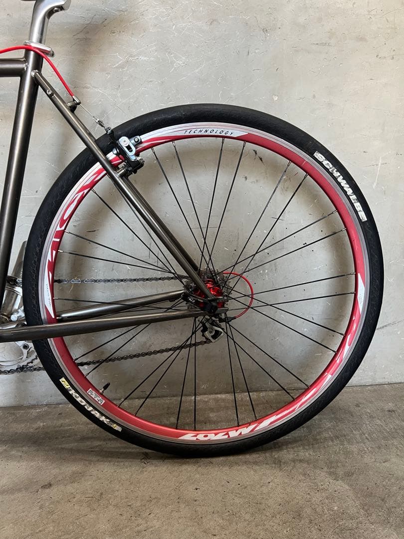 ロードバイク　FUJI FEATHER フジフェザーCX 700c クロモリ