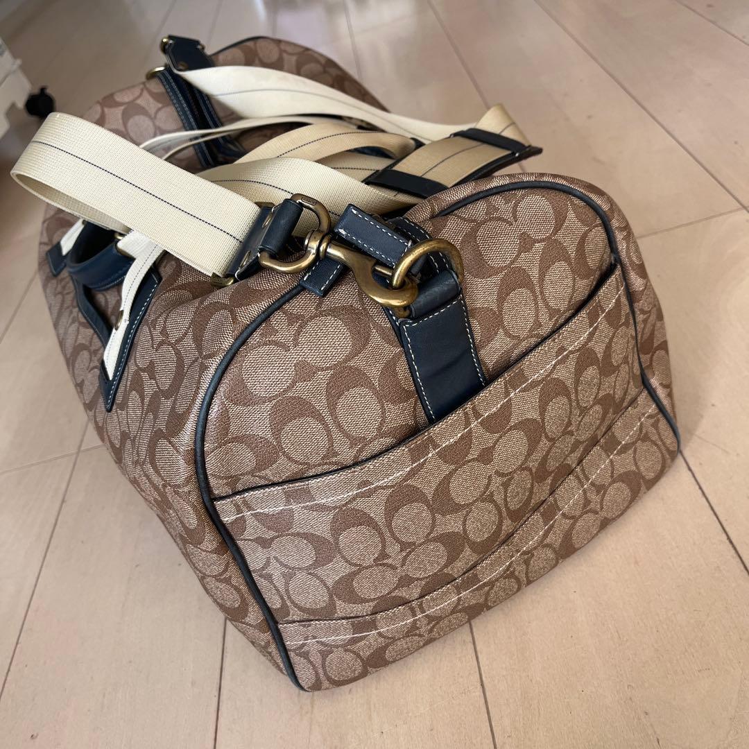 Coach ボストンバッグ モノグラム柄